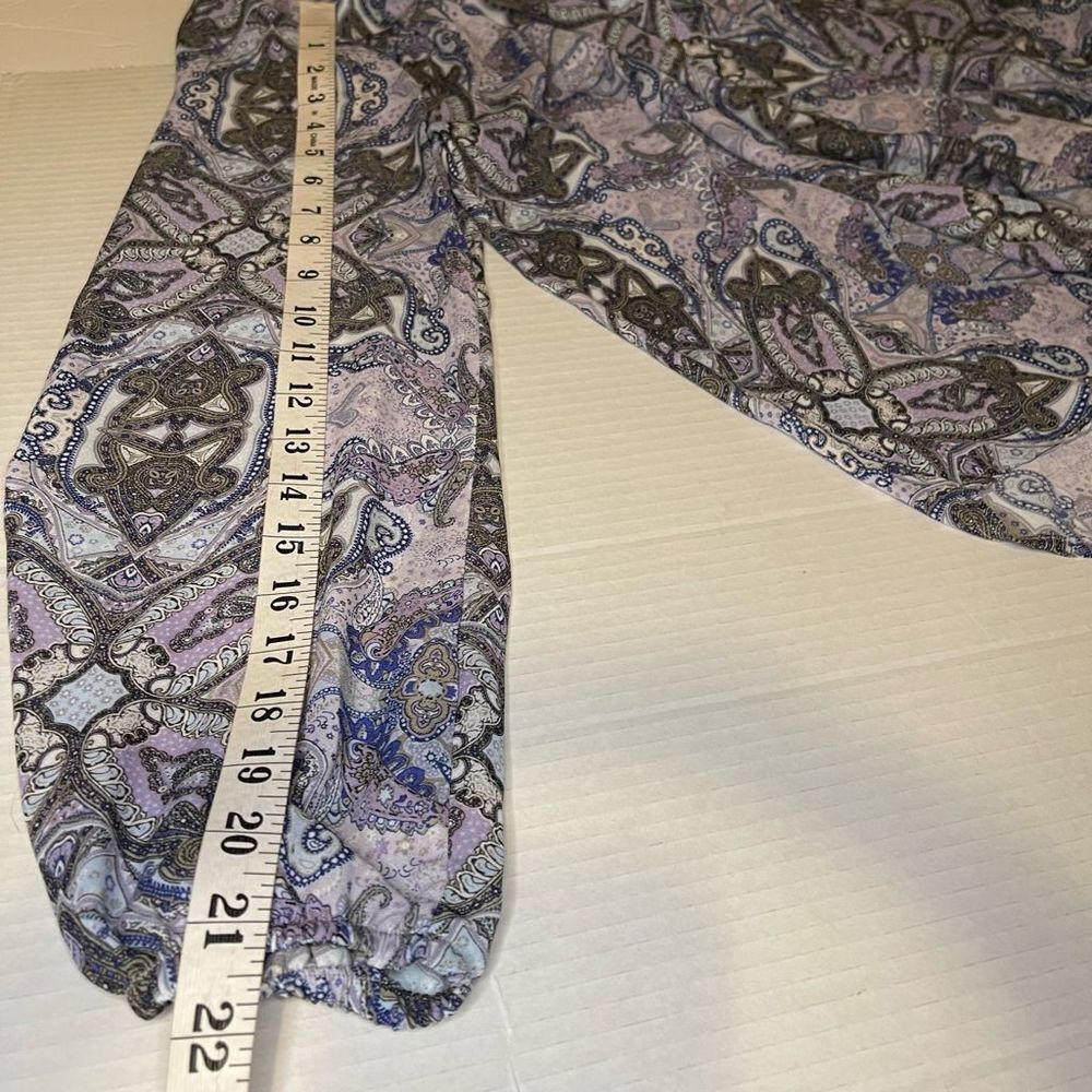 Democracy Long Sleeve Patterned Blouse - image 8